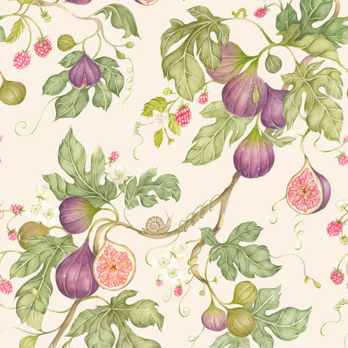  Samples - Fig Gardens  Wallpaper Sample Cream Voyage Maison