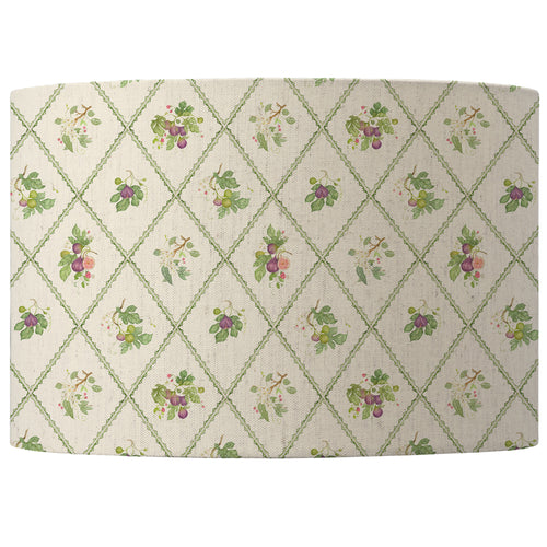 Floral Beige,Green Lighting - Fig Trellis Eva Lamp Shade Cream Voyage Maison