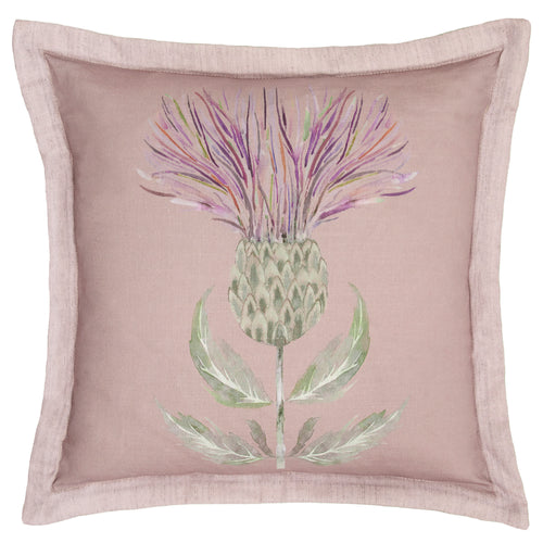Voyage Maison Firth Printed Wool Cushion in Mauve