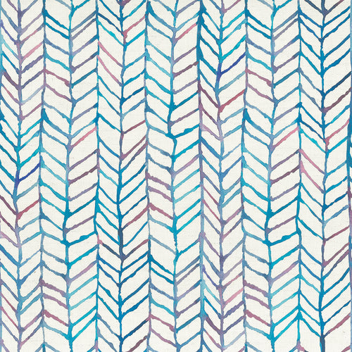 Samples - Fishing Net Printed Fabric Sample Swatch Abalone Voyage Maison