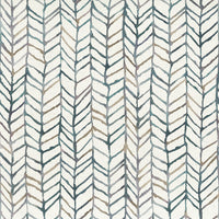  Samples - Fishing Net Printed Fabric Sample Swatch Slate Voyage Maison