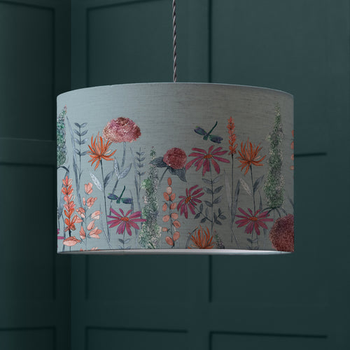 Floral Blue Lighting - Florabunda Eva Lamp Shade Cornflower Voyage Maison