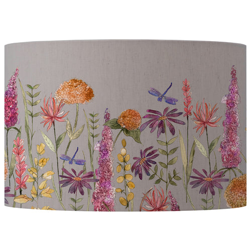 Floral Orange Lighting - Florabunda Eva Lamp Shade Russet Voyage Maison