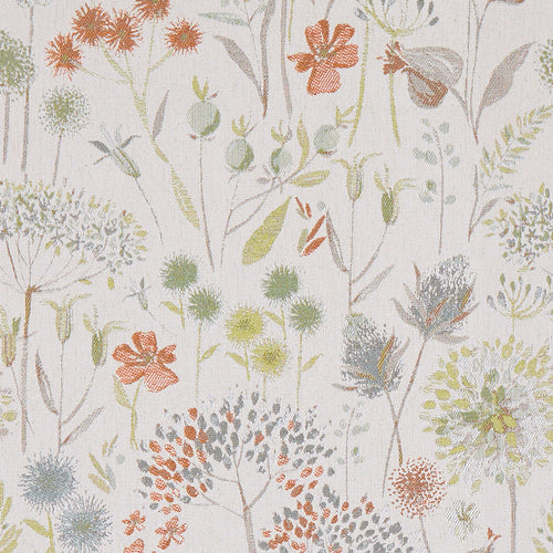 Flora Woven Jacquard Fabric (By The Metre) Autumn