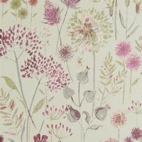  Samples - Flora Linen  Fabric Sample Swatch Summer Voyage Maison