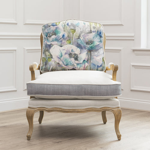 Floral Blue Furniture - Florence Oak Papavera Chair Veronica Voyage Maison