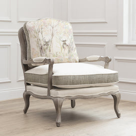 Voyage Maison Florence Stone Enchanted Forest Chair in Beige