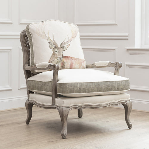 Floral Brown Furniture - Florence Stone Gregor Chair Grey Voyage Maison