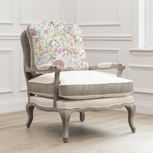 Floral Green Furniture - Florence Stone Hedgerow Chair Pink/Green Voyage Maison