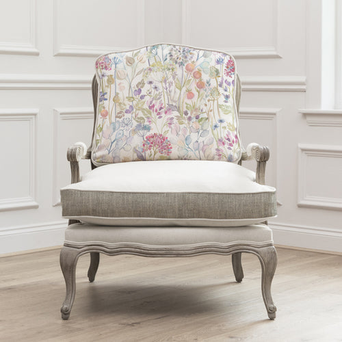 Floral Green Furniture - Florence Stone Hedgerow Chair Pink/Green Voyage Maison
