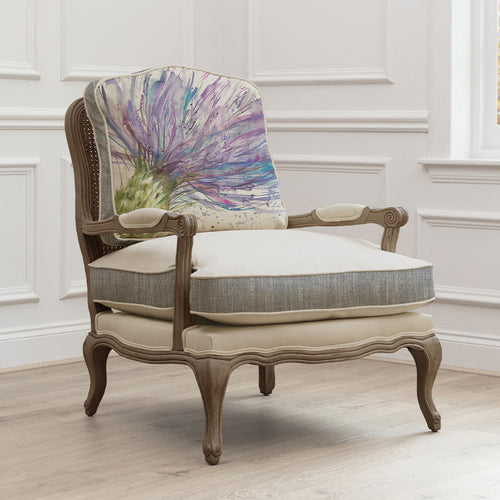 Floral Purple Furniture - Expressive Thistle Florence Stone Chair  Voyage Maison