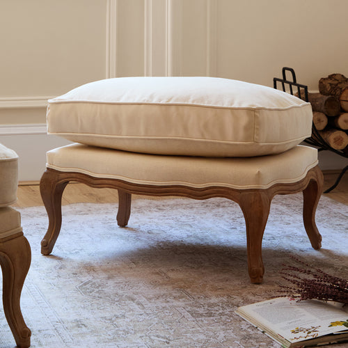 Florence Footstool Oak