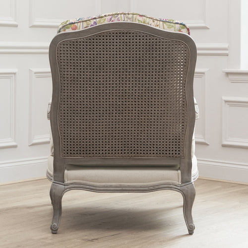 Floral Pink Furniture - Hedgerow Printed Florence Chair Stone/Lotus Voyage Maison