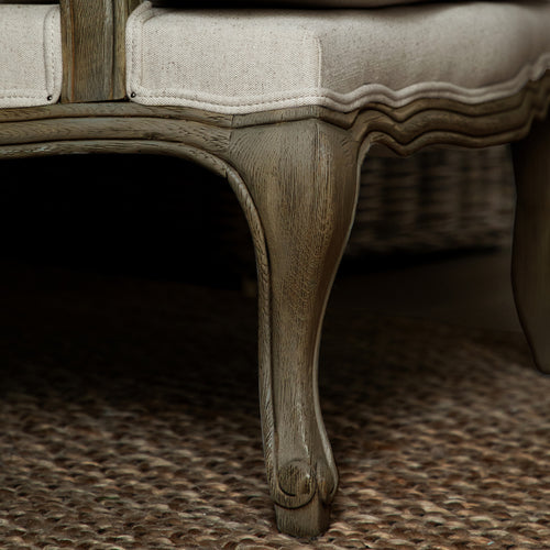 Animal Blue Furniture - Colyford Printed Florence Chair Stone/Pomegranate Voyage Maison