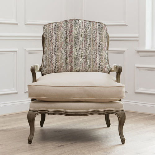 Animal Beige Furniture - Whimsical Tale Printed Florence Chair Stone/Willow Voyage Maison