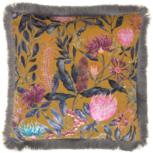 Voyage Maison Fortazela Printed Feather Cushion in Gold
