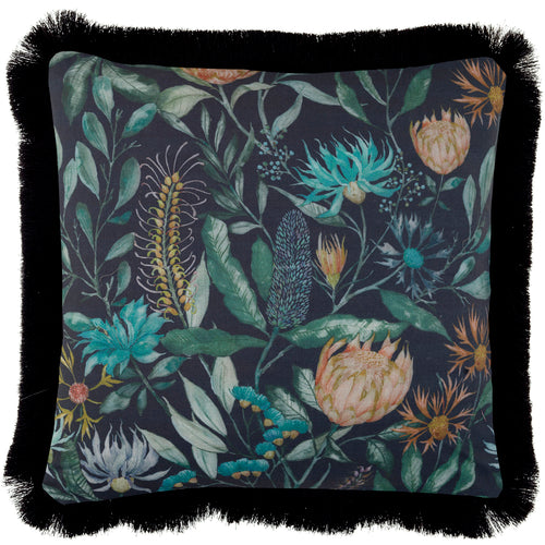 Voyage Maison Fortazela Printed Feather Cushion in Sapphire