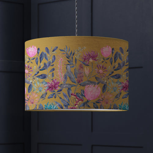 Floral Gold Lighting - Fortazela Eva Lamp Shade Gold Voyage Maison