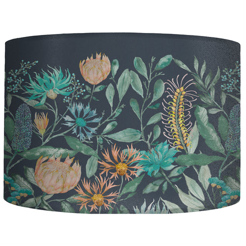 Floral Blue Lighting - Fortazela Eva Lamp Shade Sapphire Voyage Maison