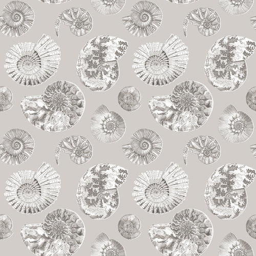  Samples - Fossilium  Wallpaper Sample Sepia Voyage Maison