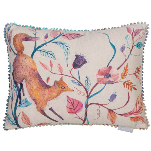 Voyage Maison Frieda Printed Feather Cushion in Linen