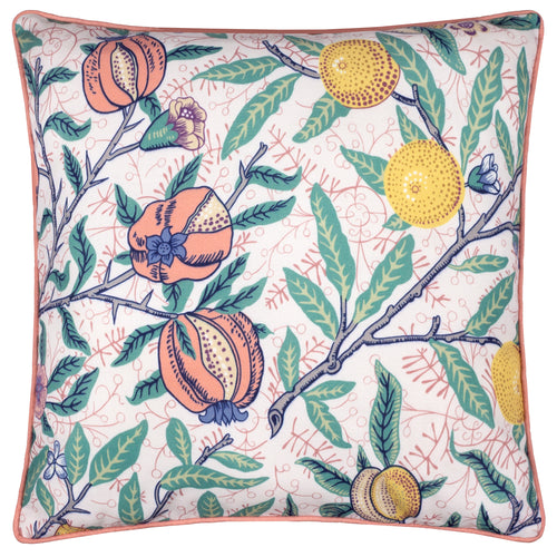  Pink Cushions - Fruits Outdoor Polyester Filled Cushion Coral/Lemon Morris & Co