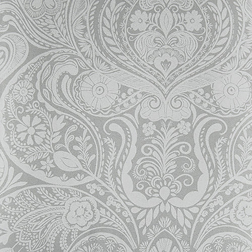 Floral Grey Wallpaper - Galadriel  1.4m Wide Width Wallpaper (By The Metre) Stone Voyage Maison