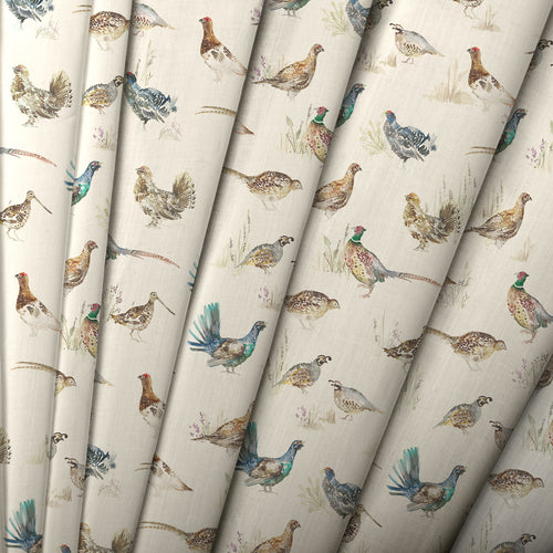 Animal Cream M2M - Game Birds Printed Made to Measure Curtains Mini Voyage Maison