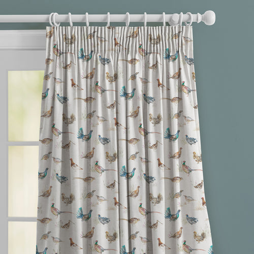 Voyage Maison Game Birds Mini Linen Printed Made to Measure Curtains