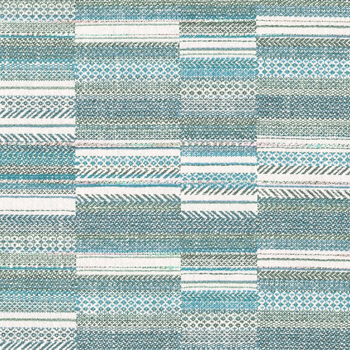 Samples - Geneva  Fabric Sample Swatch Aqua Voyage Maison