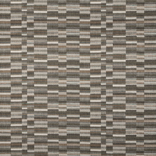 Geometric Brown Fabric - Geneva Woven Jacquard Fabric (By The Metre) Mushroom Voyage Maison
