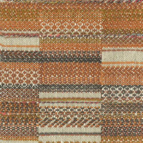  Samples - Geneva  Fabric Sample Swatch Rust Voyage Maison