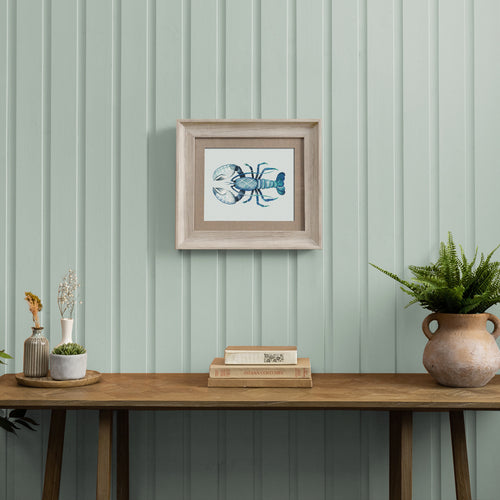 Floral Blue Wall Art - Gerroa  Framed Print Birch Voyage Maison