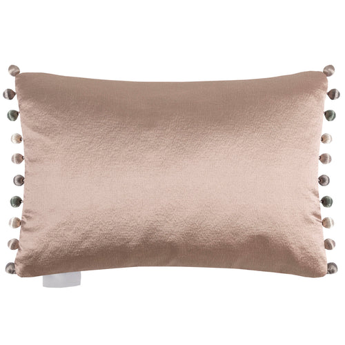 Additions Glaze Feather Cushion in Coral