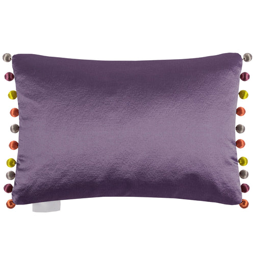 Additions Glaze Feather Cushion in Plum