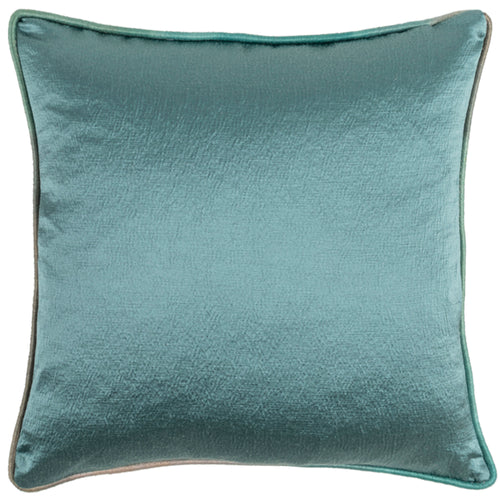 Additions Glaze Feather Cushion in Aqua