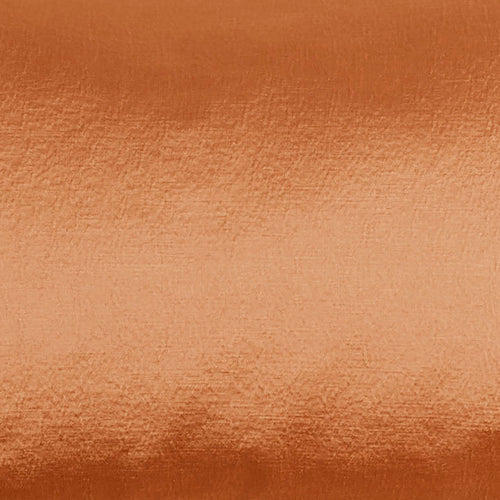 Plain Orange Fabric - Glaze Woven Satin Fabric (By The Metre) Rust Voyage Maison
