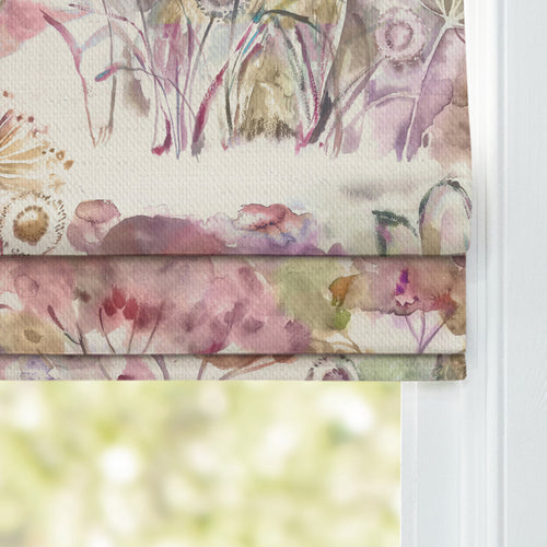 Animal Pink M2M - Grassmere Printed Cotton Made to Measure Roman Blinds Fig Voyage Maison