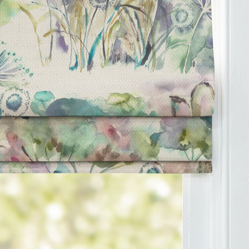 Animal Green M2M - Grassmere Printed Cotton Made to Measure Roman Blinds Sweetpea Voyage Maison