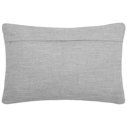 Additions Guava Embroidered Feather Cushion in Steel
