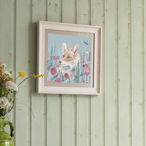 Animal Pink Wall Art - Harley Cornflower Framed Print Birch Voyage Maison