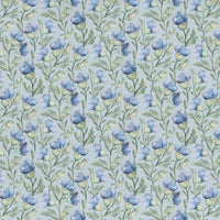  Samples - Hawick Printed Fabric Sample Swatch Bluebell Voyage Maison