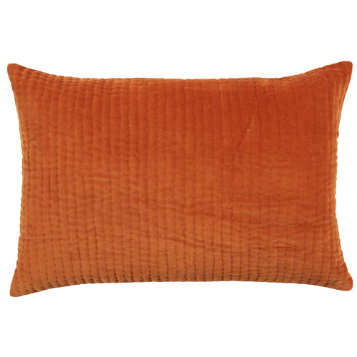 Additions Haze Embroidered Feather Cushion in Sunset