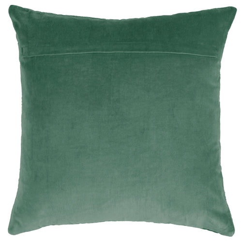 Additions Haze Embroidered Feather Cushion in Seafoam