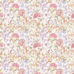 Country Hedgerow Printed Cotton Fabric (By The Metre) Autumn
