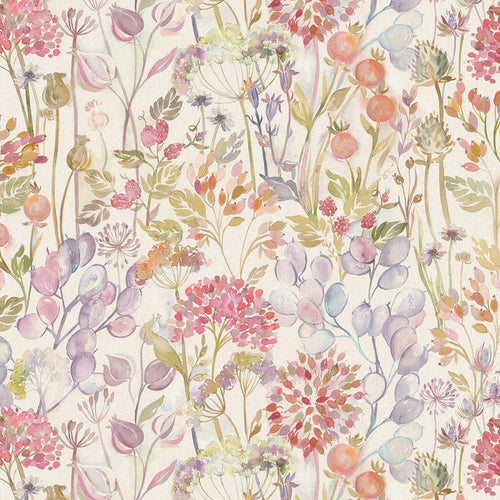 Samples - Countryhedgerowlinen Linen Printed Fabric Sample Swatch Autumn Voyage Maison