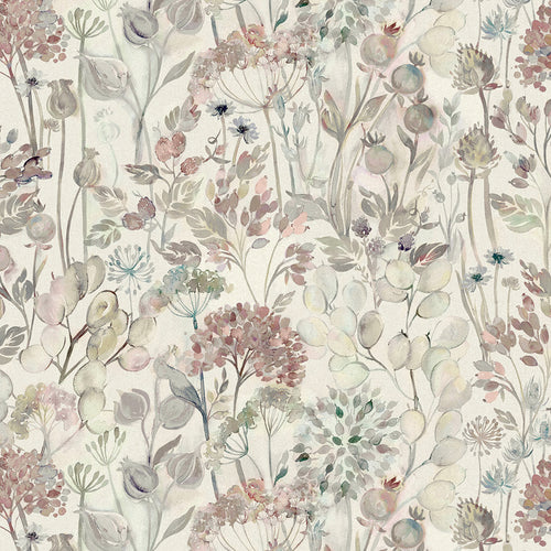 Voyage Maison Country Hedgerow Printed Cotton Fabric Remnant in Dawn