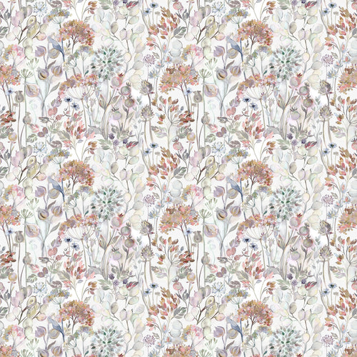 Voyage Maison Country Hedgerow Printed Cotton Fabric Remnant in Dusk