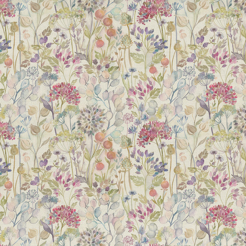 Floral Multi Fabric - Country Hedgerow Mini Fabric Linen Voyage Maison