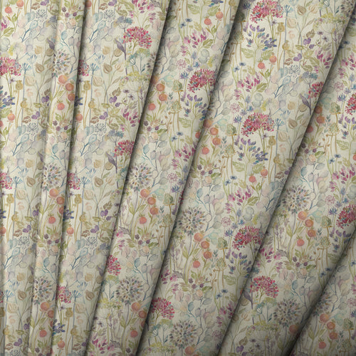 Floral Multi Fabric - Country Hedgerow Mini Fabric Linen Voyage Maison